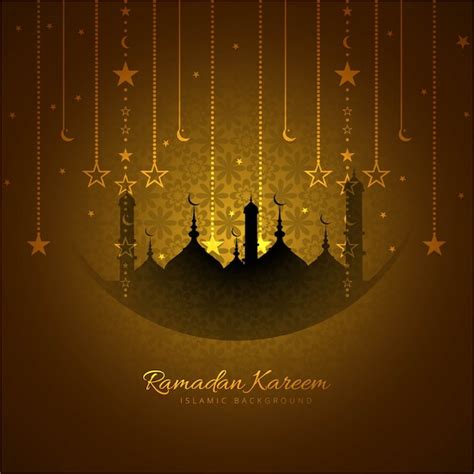 Ramadan Kareem Fundo Vetor Grátis