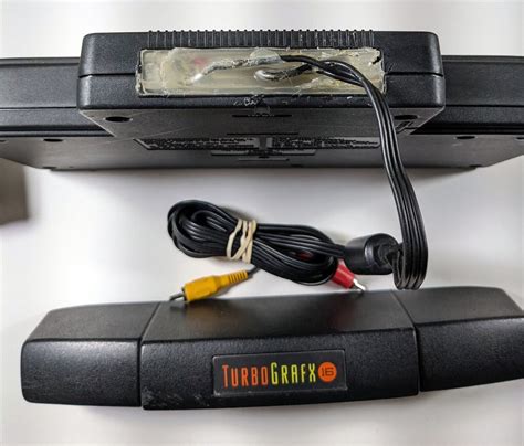 NEC TurboGrafx 16 System Black Console W Keith Courage 1000002957 EBay