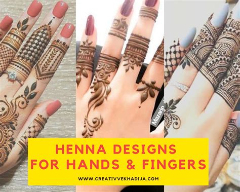Simple Mehndi Designs For Hands For Beginners
