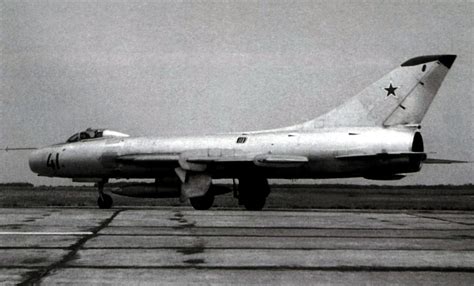 Sukhoi Su 7b Red 41 With 2 600 Liters Auxiliary Fuel Tanks Photo