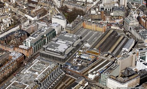 London Victoria Station London Aerial Photo Aerial Photographs Of