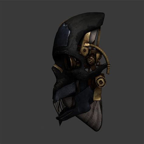 Dishonored Mask 3d Model In Clothing 3dexport
