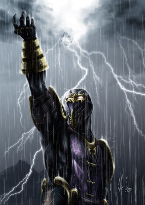 Illustration Of Rain Mortal Kombat Character With Images Mortal