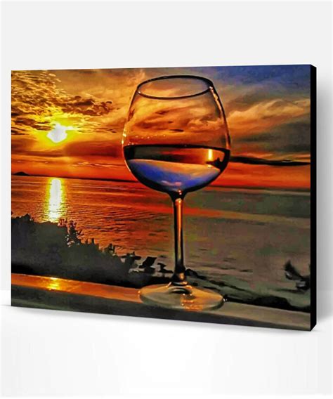 Artistic Sunset Paint By Numbers Paint By Numbers Pro