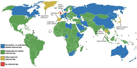 Manusia yang hidup di suatu wilayah benua terdiri atas berbagai jenis bangsa. Peta Hari Libur Nasional Negara-Negara di Dunia yang ...