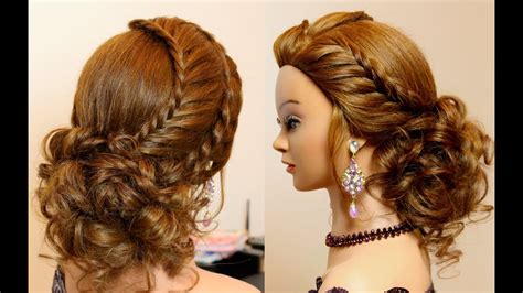 Hairstyle For Long Hair Tutorial Cute Prom Updo With