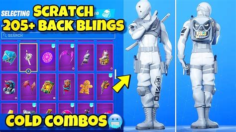 New Scratch Skin Showcased With 205 Back Bling Fortnite Br Best
