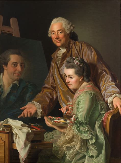 Roslin The Artist And His Wife Pastellist Marie Suzanne Giroust 1767 Uvm Art History