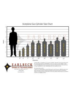Acetylene Gas Cylinder Size Chart Acetylene Gas Cylinder Size Chart