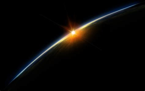 Space Sunrise Wallpapers Top Free Space Sunrise Backgrounds