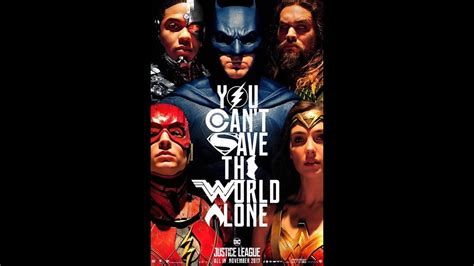 New Justice League Poster Is Amazing Sdcc 2017 Youtube