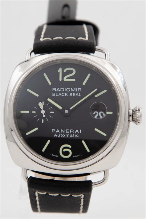 Panerai Radiomir Black Seal Pam00287 Full Set Rothfuss Uhren In