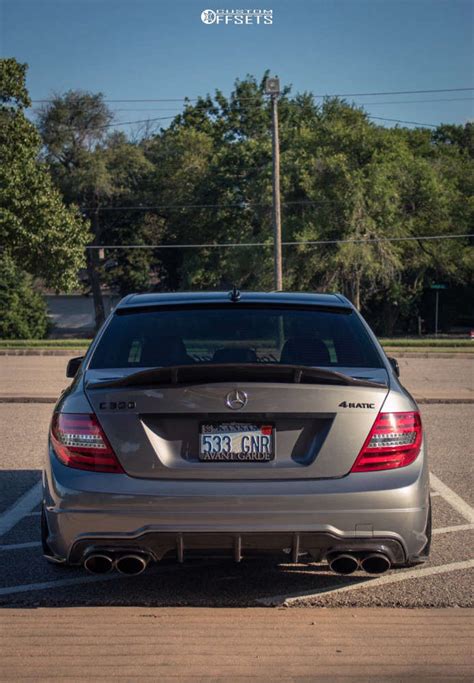 2012 Mercedes Benz C300 With 19x85 40 Avant Garde F410 And 21535r19