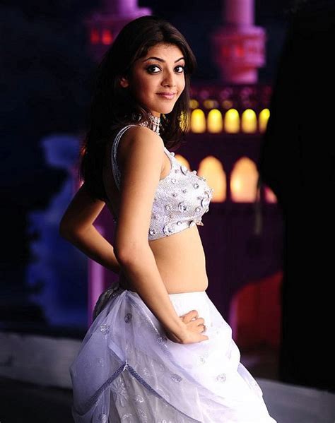 Tamilzone Actress Kajal Agarwal In Blouse Photo Stills