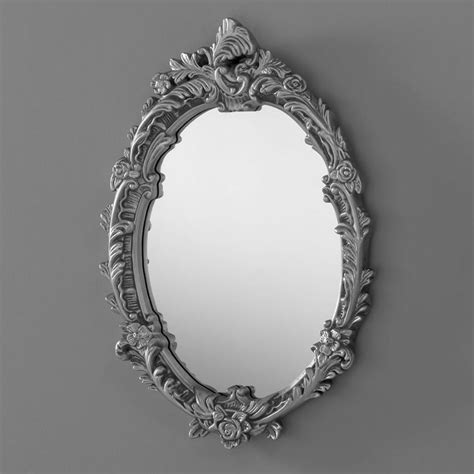 Antique French Style Oval Ornate Wall Mirror Homesdirect365