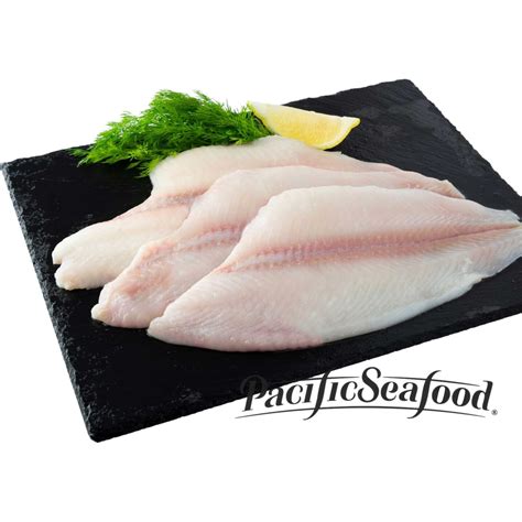 Pacific Seafood Petrale Sole Fillet Skinless 5 Lb Meat And Seafood