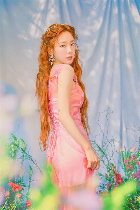 Girls Generation S Taeyeon Is A Spring Goddess In Happy Teaser Images Allkpop