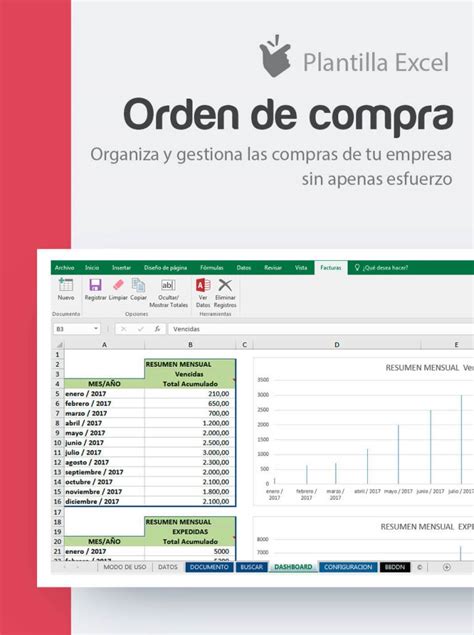 Plantilla Excel Orden De Compra Modelo Excel Notas De Pedido Orden De Compra