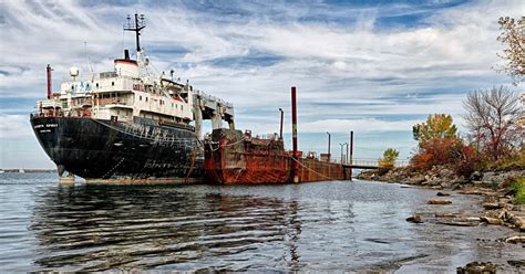 See Inside The Rusting Cargo Ship Abandoned After It Was Deemed Too