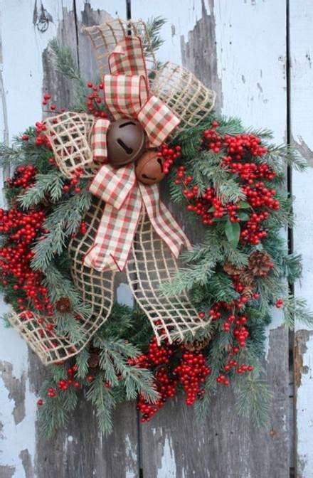 Red Front Door Wreath Diy Christmas 33 Ideas Christmas Wreaths Diy