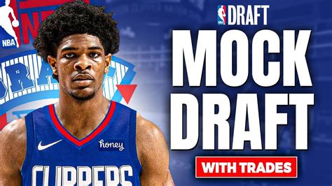 First Round 2023 Nba Mock Draft With Trades Youtube