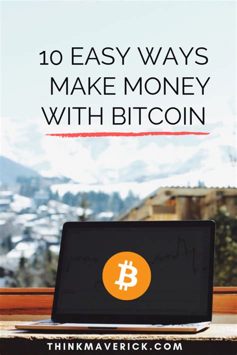 To make money online trading cryptocurrency, investors can either buy and sell actual crypto coins or use derivatives instead, such as a contract for difference (cfd). 10+ Easy Ways to Make Money with Bitcoin and ...