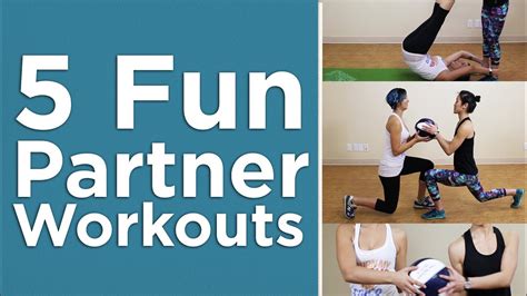 Core Wellness Partner Workout 5 Fun Partner Exercises Youtube
