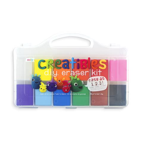 The Creatibles Diy Eraser Kit Is Easy As 123 You Build It Bake It