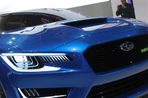 The subaru ascent concept sport utility vehicle is displayed at the new york international auto show, april 12, 2017 at the jacob k. 2013 Subaru WRX Concept: New York Auto Show Live Shots