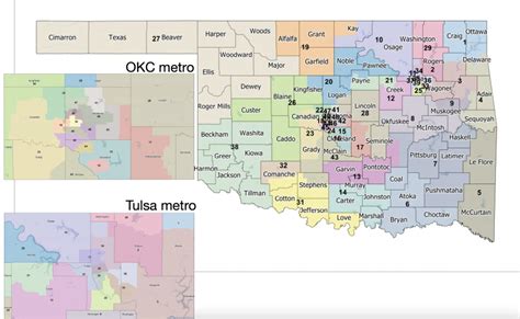 Committees Release Redrawn Oklahoma Legislative District Maps
