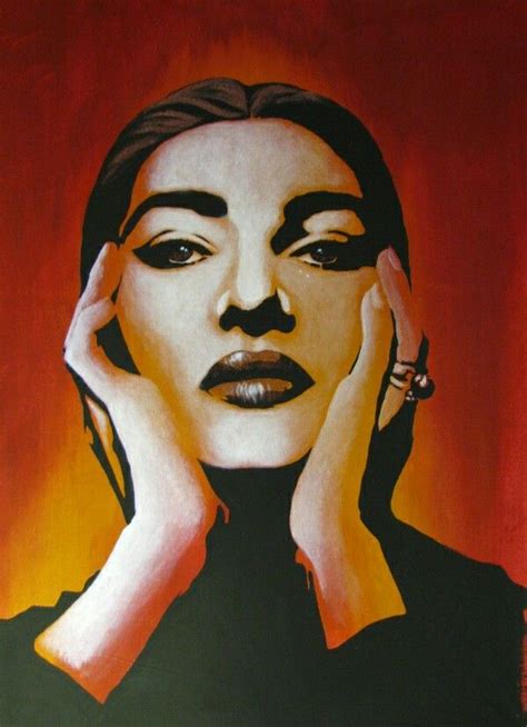 Maria Callas Divas Mona Lisa Cover Artwork Painting Art Work Of