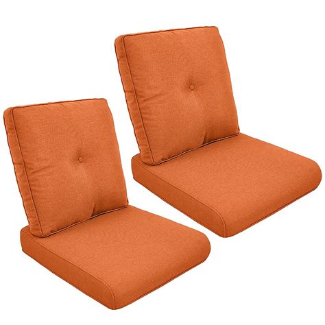 Rilyson 25 In X 22 In 4 Piece Red Deep Seat Patio Chair Cushion Fszbd006 6aa At