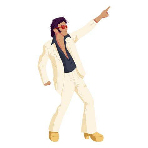 Disco Move Character Transparent Png And Svg Vector File
