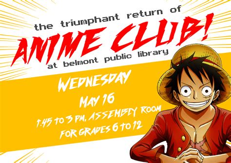Top 194 Anime Club Poster