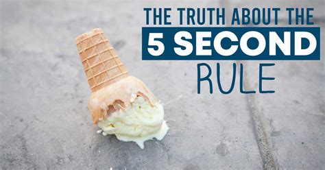 why the 5 second rule is a myth williams integracare clinic