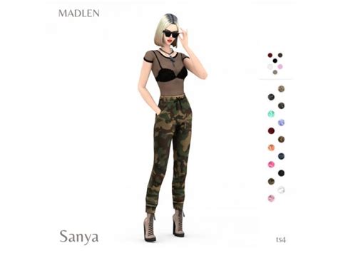 Sanya Outfit Pack By Madlen The Sims 4 Outfits Sims 4 Fashion