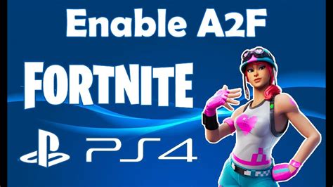 How To Enable 2fa On Fortnite Ps4 Youtube