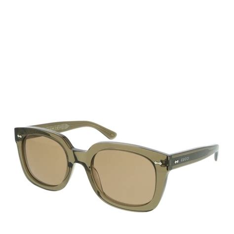 gucci gg0912s 002 54 sunglass man acetate brown zonnebril fashionette