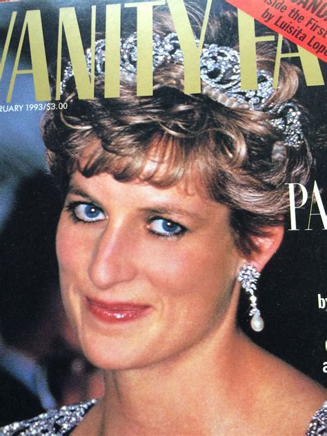 Princess Diana Vanity Fair Magazine Princess Diroyal Etsy