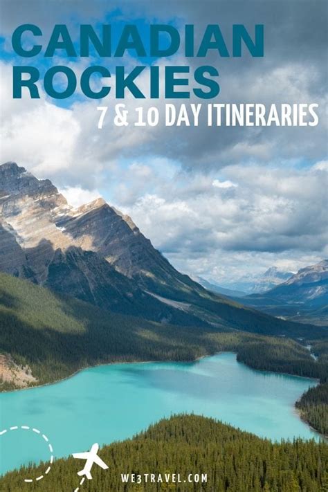 planning the perfect canadian rockies vacation itinerary [7 or 10 days]