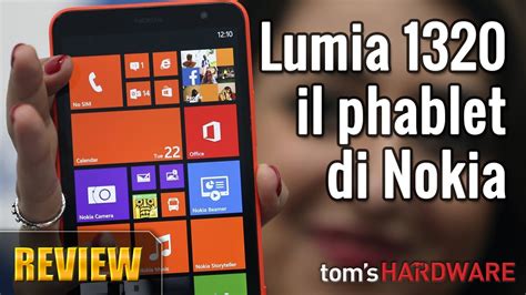 Test Nokia Lumia 1320 Phablet Windows Phone Youtube
