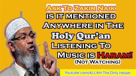I support dr zakir naik.you can dowload the auidios you can listen without using the internet you can listen and turn off your phone. Is it Mentioned anywhere in the Quran That Listening(Not ...