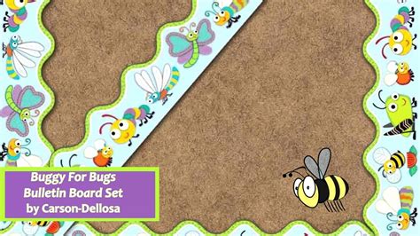 Buggy For Bugs Bulletin Boarders By Carson Dellosa Cd08185 Youtube