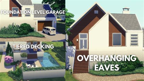 How To Make Extended Eavesfoundation Level Garage Or Roomtiered