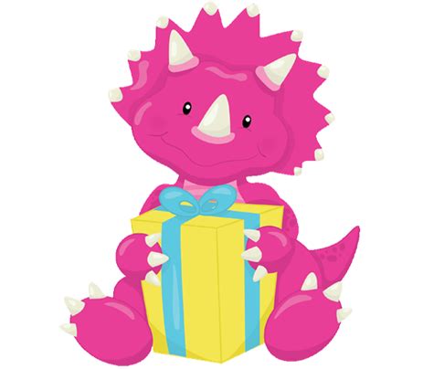 Dinosaur Birthday Clip Art