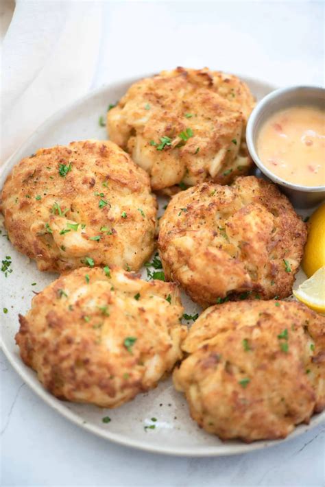 Air Fryer Crab Cakes Domestic Dee
