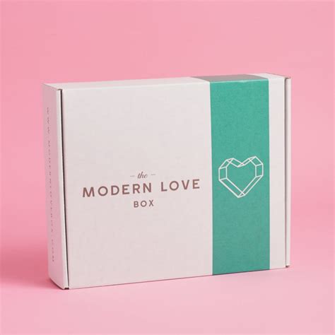 the modern love welcome box review coupon october 2017 my subscription addiction