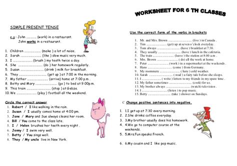 Really understand the english tenses with my tenses pdfs. 7395229 simple-present-tense-worksheet-