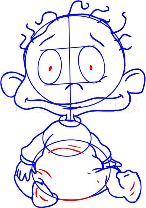 Learn How To Draw Dil Pickles From Rugrats Rugrats Step By Step The