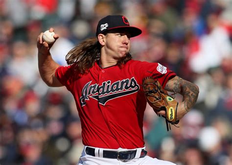 Cleveland Indians' Mike Clevinger fans 12; eyes red pants to go with ...